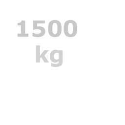 Capacidad de arrastre máximo 1500 kg