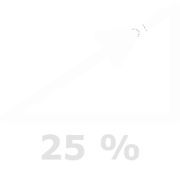 Inclinación máxima 25%