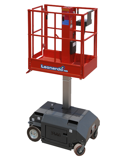 PLATAFORMA ELEVADORA LEONARDO HD